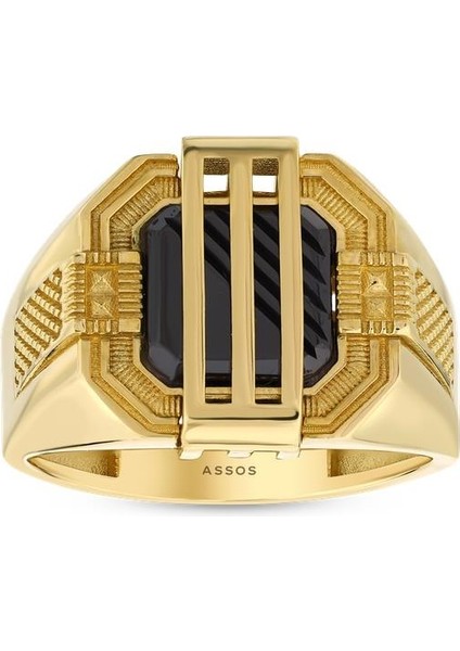 Altın Erkek Yüzük - 14K