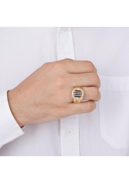 Altın Erkek Yüzük - 14K