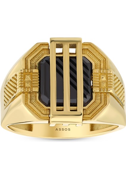 Altın Erkek Yüzük - 14K