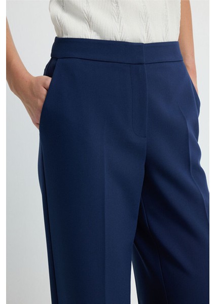 Bol Paça Pantolon Lacivert 15345636003 fırsatları
