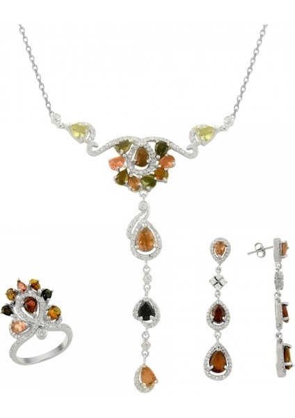 0.07 Karat Elmas Fantezi Kolye