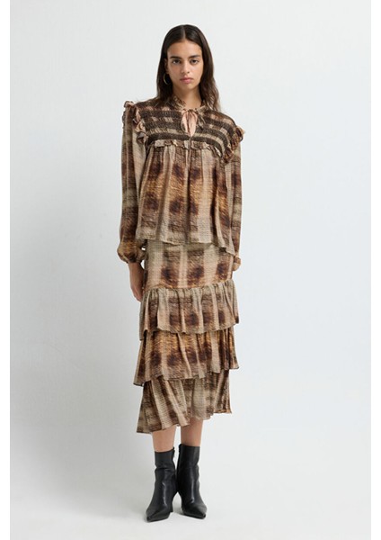 Büzgü Detaylı Uzun Kollu Bluz Emp.khv 11545778000 modelleri