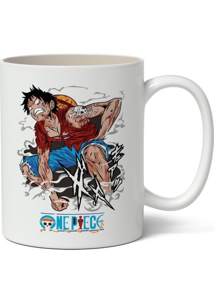 One Piece Anime Temalı Kupa Bardak - Sevgiliye Arkadaşa Hediye