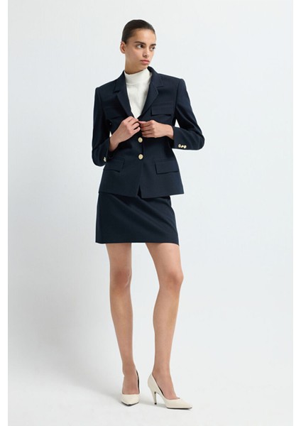 Cepli Ceket Lacivert 11945667000 indirimleri