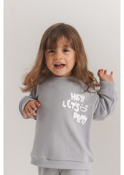 Oversize Bebek Çocuk Eşofman Takımı