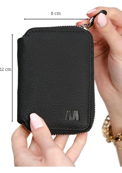 Hakiki Deri Unisex Fermuarlı Cüzdan | Lotus 1616 modelleri