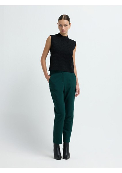 Fırfır Detaylı Triko Bluz Siyah 11545603000 modelleri