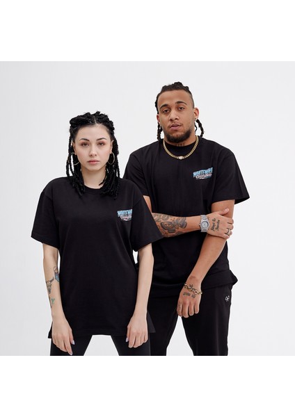 Whitewash Siyah Regular Fit T-Shirt fiyatları