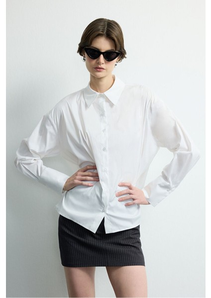 Poplin Gömlek Beyaz 130M2234000