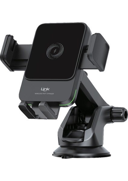 W750 15W Kablosuz Şarj 2in1 Araç Içi Telefon Tutucu