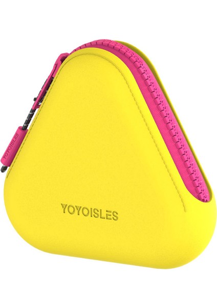 Yoyoısles Air3 Eva Mini Taşınabilir Saklama Kutusu Seyahat Düzenleyici Kompakt Taşıma Çantası - Parlak Sarı 302 (Yurt Dışından)