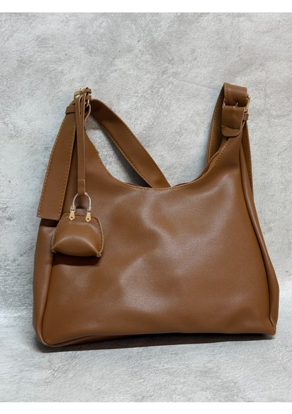 Premium kalite suni deri kadın omuz çantası, kadın çanta