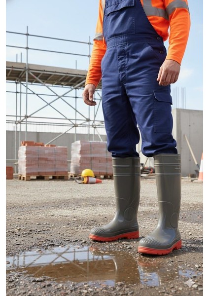 1199 Ulaş 37 cm Uzunluk Pvc %100 Su Geçirmez Tarım Çiftçi Sulama Iş Çizmesi fiyatları