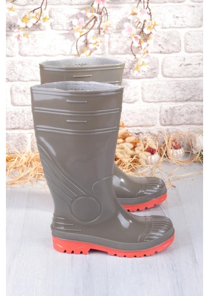 1199 Ulaş 37 cm Uzunluk Pvc %100 Su Geçirmez Tarım Çiftçi Sulama Iş Çizmesi indirimleri