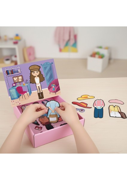 Magnetli Mini Fashionista Moda Kutu Oyunu fiyatları