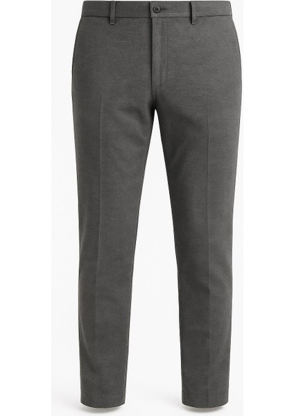 Captiva Klasik Fit Likralı Erkek Kanvas Pantolon - 7413