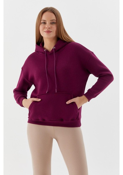 Önü Cepli Kapüşonlu Sweatshirt Murdum