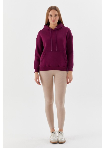 Önü Cepli Kapüşonlu Sweatshirt Murdum fırsatları