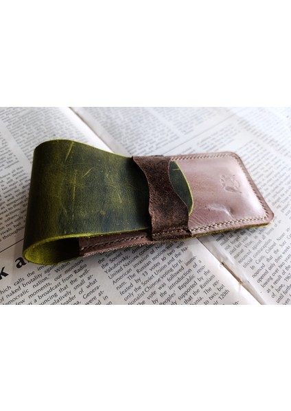 Crazy Gerçek Deri Özel Kalemleriniz Için Kalemlik ( 3*4 Kalem Için ) 28 cm \ 8 cm Büyük Boy NLU17 fırsatları