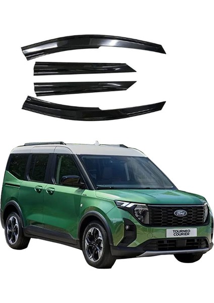 Ford Courier 2024- Sonrası Cam Rüzgarlığı 4 Parça