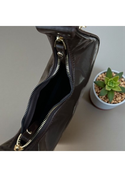 Özel Askı Detaylı Parlak Kadın El Omuz Çanta modelleri