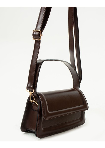 Moi Siyah Kadın Şık Tasarım Çıtçıtlı Ayarlanabilir Askılı El, Kol ve Omuz Çantası U:10 E:21 G:7 cm modelleri