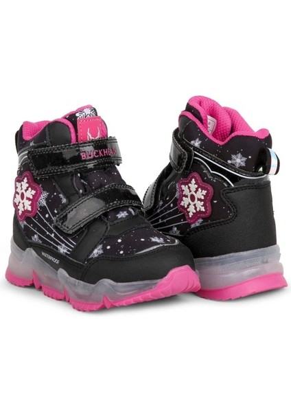 Çocuk Işıklı Su Geçirmez Cırtlı Bot BUCK3034 Snowy fırsatları