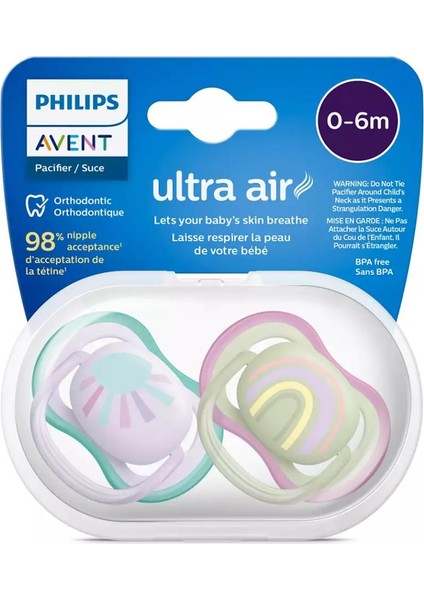Philips Avent Ultra Air Emzik 0-6 Ay Kız