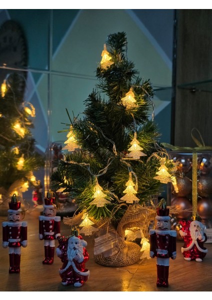 3m 20 LED Noel Ağacı Figürlü Dekor Işık