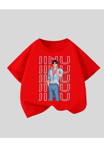 Kpop Demon Hunterix Kids Design Unisex Oversize T-Shirt