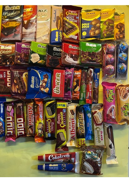 Karma Hediyelik Çikolata Paketi (Junior Paket)42 Çeşit modelleri