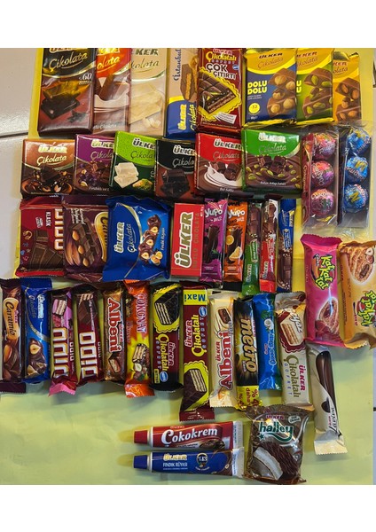 Karma Hediyelik Çikolata Paketi (Junior Paket)42 Çeşit fırsatları