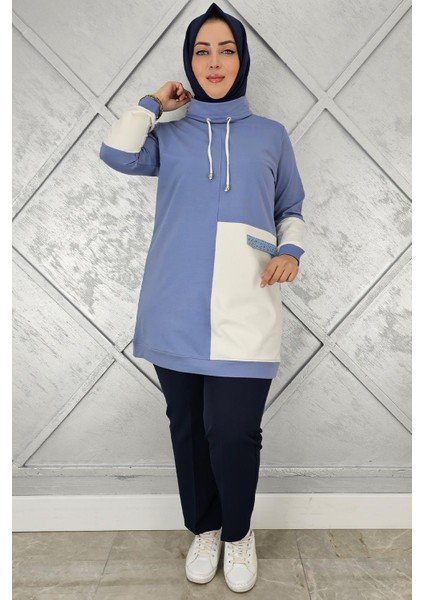 Kadın Kombinli Boğazlı Tesettür Tunik modelleri