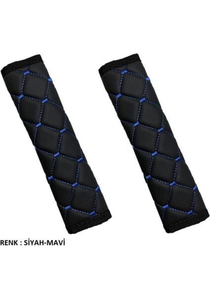 Volvo S40 2005 - 2012 Arası Emniyet Kemer Konforu Renk-Siyah-Mavi