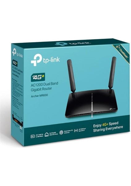 Tp-Lınk Archer MR600 AC1200 Dual Band 3g/4g Cat6 Lte Router