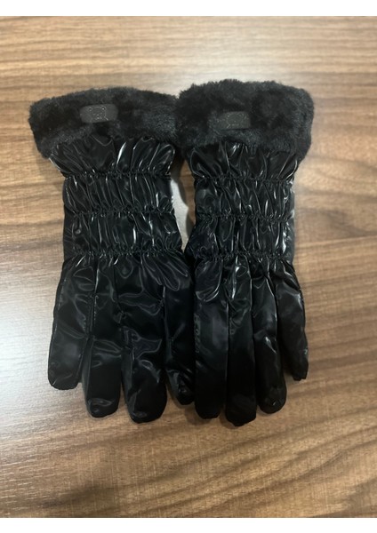 Kadın Kışlık Dokunmatik Eldiven – Içi Polarlı Kürklü, Sıcak Tutan, Şık ve Rahat Model modelleri