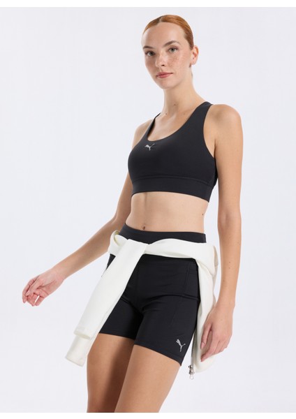 68951601 Traınıng Hw Pocket Short T Siyah Lastikli Bel Slim Fit Düz Kadın Şort