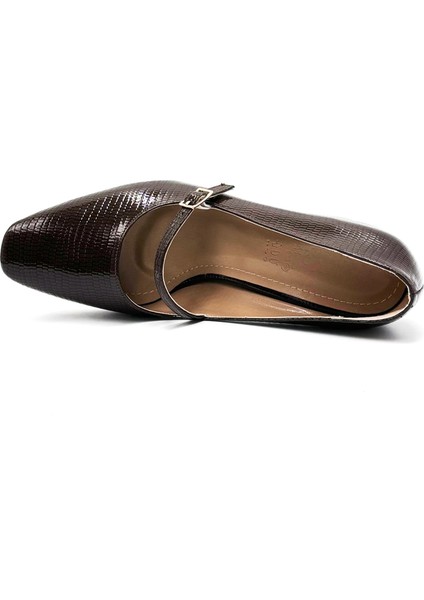 Lulea Topuklu Kadın Ayakkabı Kahve fırsatları