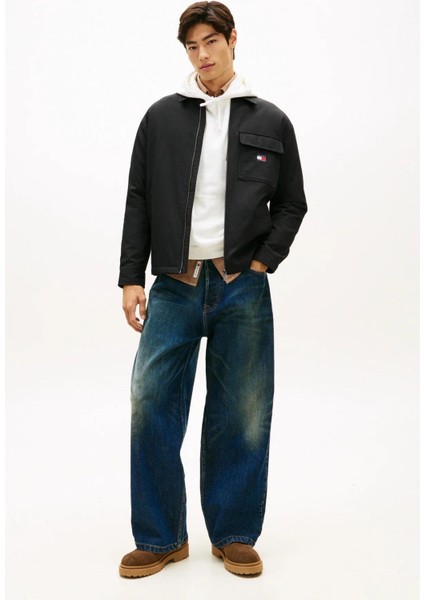 Tjm Padded Tech Cord Erkek Overshirt Mont DM0DM22018 modelleri