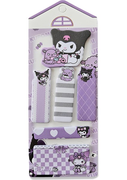 Kuromi Sanrio Disney Yapışkanlı Not Kağıdı Postit Mor