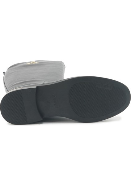 Nulena 5pr Siyah Kadın Düz Çizme fırsatları