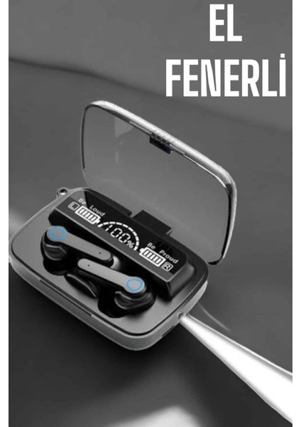 Bluetooth Kulaklık Powerbankli Dijital Göstergeli Dokunmatik Kontrol - MCT9555-8515