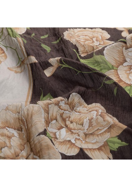 Ipekevi Desenli Tensel Eşarp Siyah fiyatları