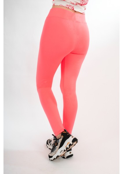 Kadın Dalgıç Kumaş Yüksek Bel Toparlayıcı Tayt Pantolon