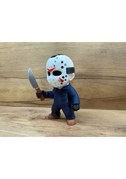 Halloween Temalı 13. Cuma Jason Figürü modelleri