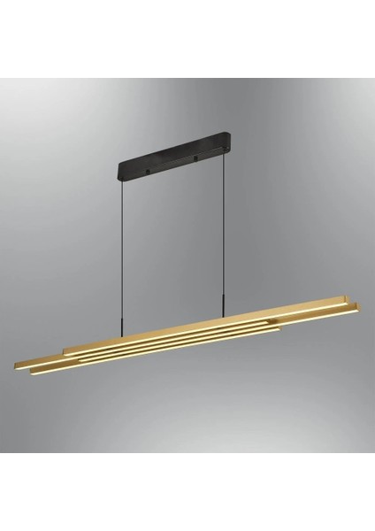 Uzun Sıralı Sarı Merit Sarkıt Avize modelleri