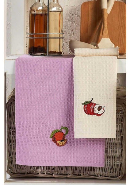 6 Parça Mutfak Kurulama Bezi 30 x 50 cm Fruit modelleri