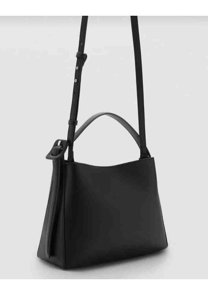 Toka Detaylı Medium Shopper Çanta