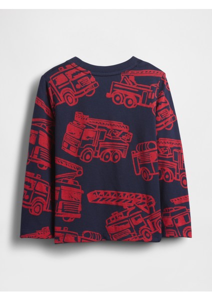 Erkek Bebek Kırmızı Mix & Match Cepli T-Shirt fiyatları