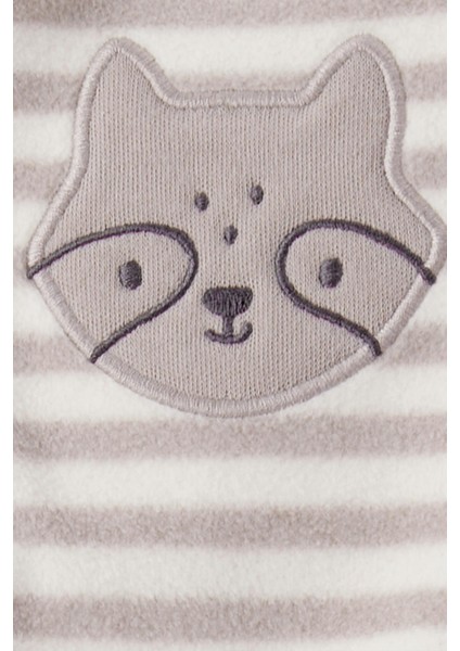 Erkek Bebek Kahverengi Polar Tulum fırsatları